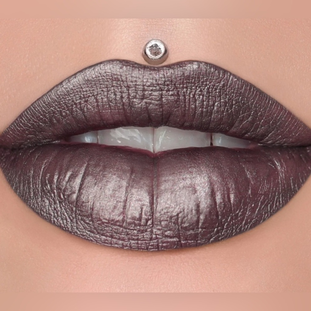 Jeffree Star Restraints Velour Liquid Lipstick Gunmetal Metallic New in Box